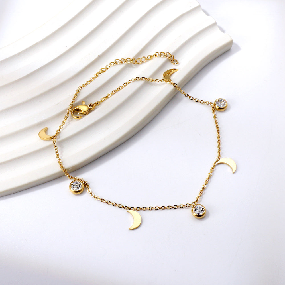 Moon Diamond Loose Bracelet