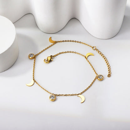 Moon Diamond Loose Bracelet