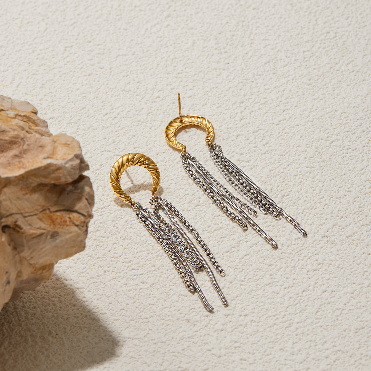 Two Toned Danglers