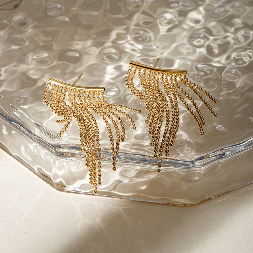 Gold Danglers