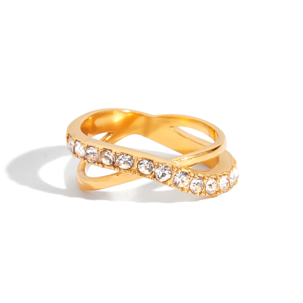 Interlinked Diamond Ring