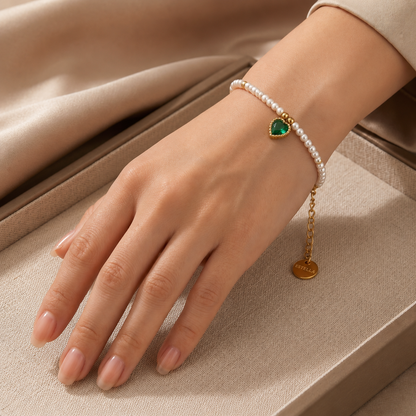 Pearl Green Bracelets