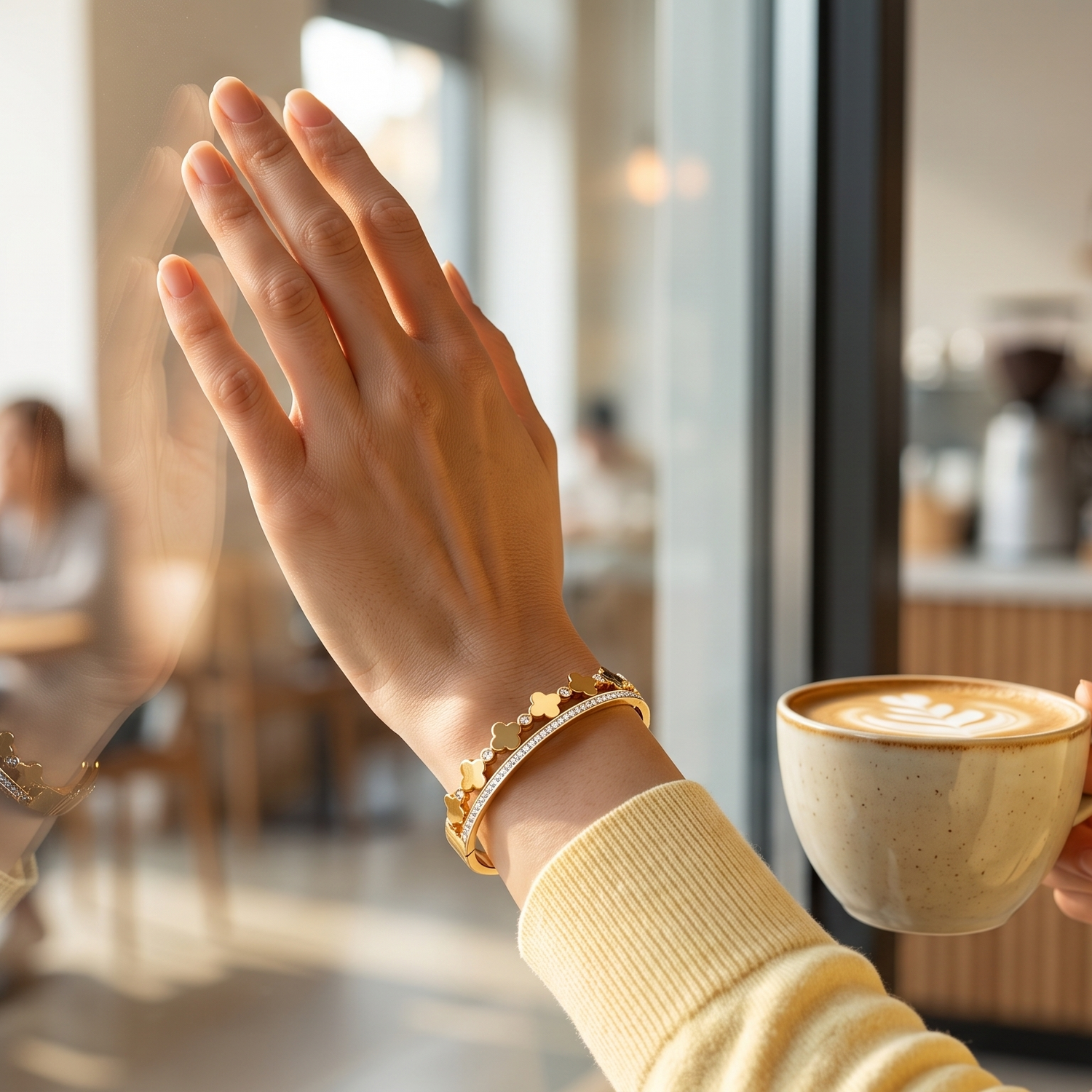 Petal Power Bangle Bracelet
