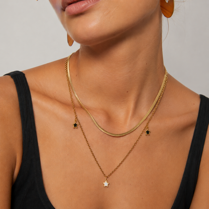 Starry Night Layered Necklace