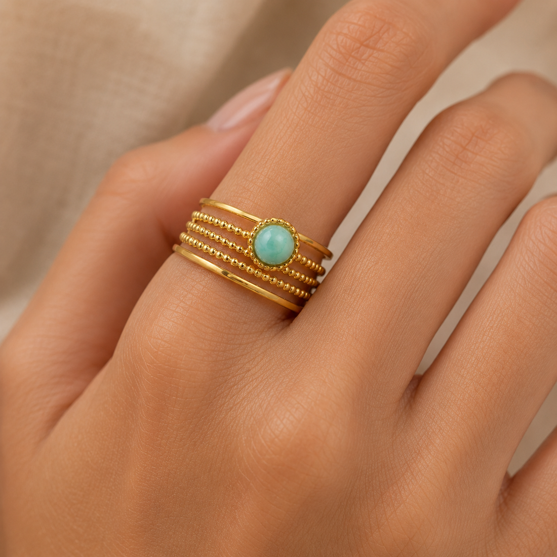 Turquoise Serenity Ring