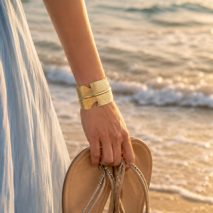 Regal Feathered Cuff